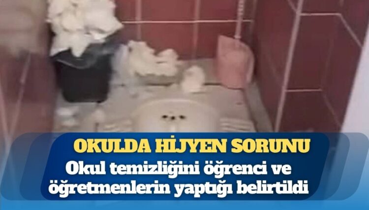 Okulları hiç temizlemeden yılı bitirdiler