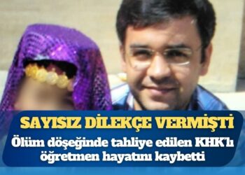 Ölüm döşeğinde tahliye edilen KHK’lı öğretmen Ramazan Aktaş hayatını kaybetti