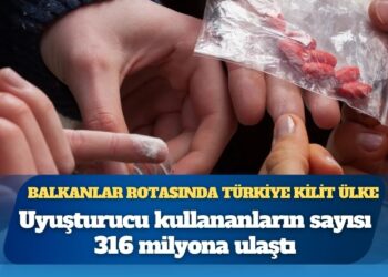 Dünyada uyuşturucu ticareti Türkiye üzerinden büyüyor