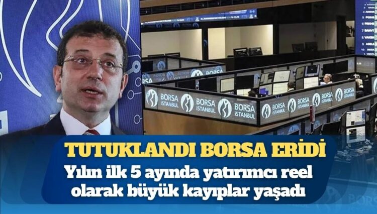 Ekrem İmamoğlu tutuklandı, borsa eridi: 1,47 Trilyon TL buhar oldu
