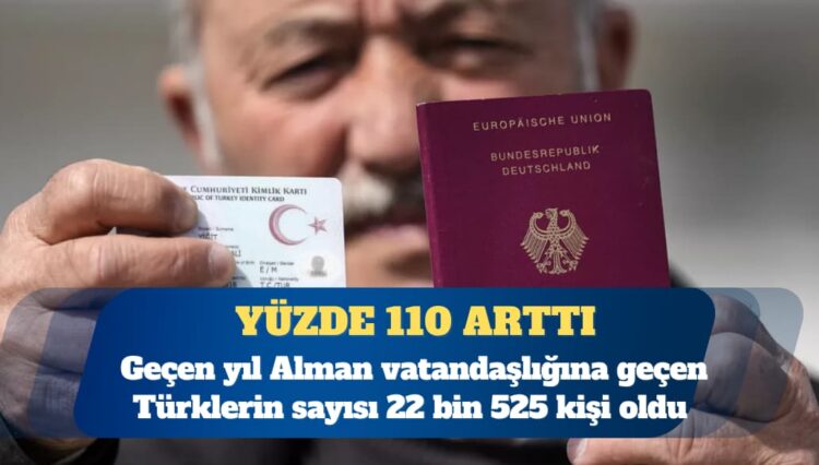 Alman vatandaşlığına geçen Türklerin sayısı iki kat arttı