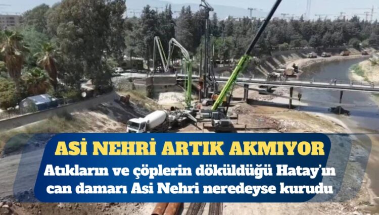 Asi Nehri artık akmıyor