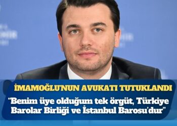 Ekrem İmamoğlu’nun avukatı Mehmet Pehlivan tutuklandı