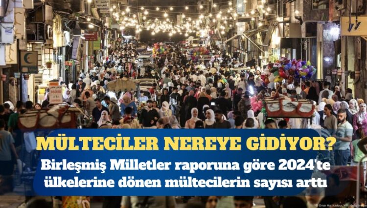 BM raporu: 2024’te ülkesine dönen mültecilerin sayısı arttı