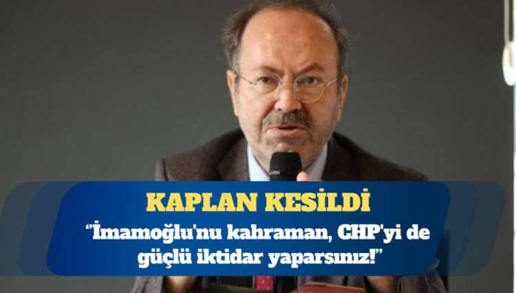 Yeni Şafak yazarı Yusuf Kaplan: Yolsuzluk soruşturması olan AK Partili belediye başkanlarını içeri atmazsanız, İmamoğlu’nu kahraman, CHP’yi de güçlü iktidar yaparsınız!