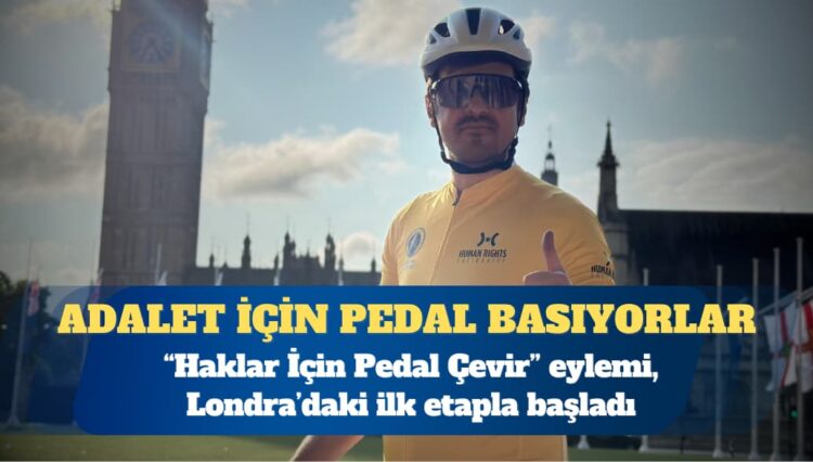 Londra’dan Strasbourg’a: Adalet için pedal çeviriyorlar
