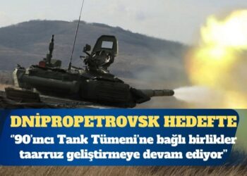 Rusya Savunma Bakanlığı: Ordumuz Dnipropetrovsk’ta taarruza hazırlanıyor