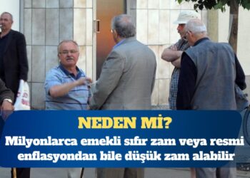 Milyonlarca emekli zam alamayabilir