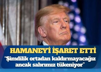 Trump “İran semalarının kontrolü bizde” dedi, Hamaney’i işaret etti: Nerede saklandığını biliyoruz, şimdilik ortadan kaldırmayacağız ancak sabrımız tükeniyor