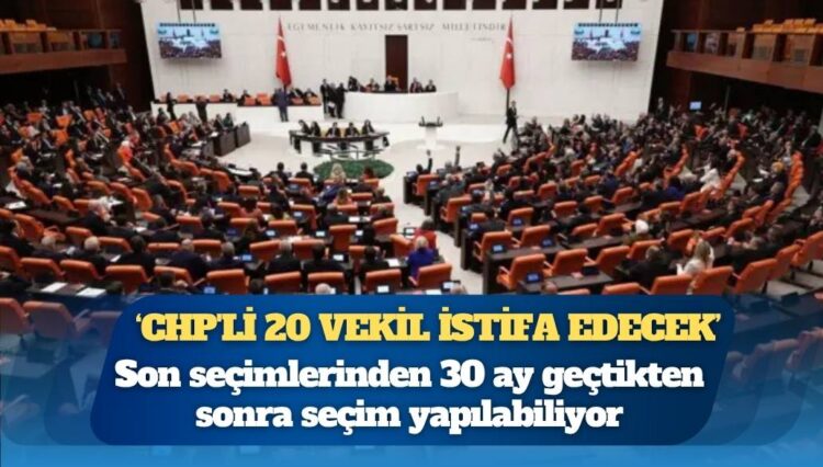 Ankara kulislerinde konuşulan iddia: ‘CHP’li 20 vekil istifa edecek’