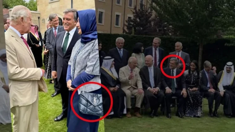 Hayrünnisa Gül’ün çantası İngiltere’de gündem oldu