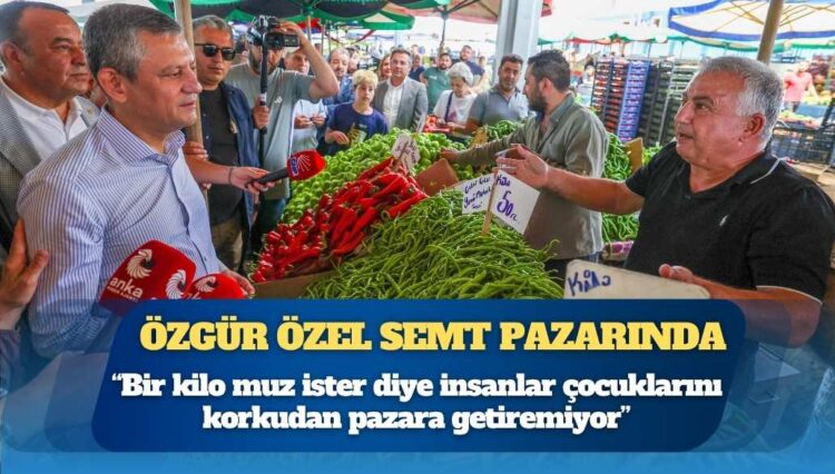 Esnaf: “Bir kilo muz ister diye insanlar çocuklarını korkudan pazara getiremiyor”