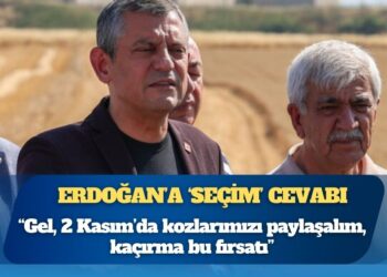 Özgür Özel’den Cumhurbaşkanı Erdoğan’a ‘seçim’ cevabı: “Gel, 2 Kasım’da kozlarımızı paylaşalım, kaçırma bu fırsatı”