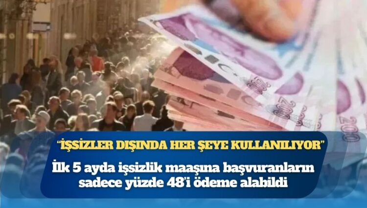 İşsizlik fonu, “işsizler dışında her şeye kullanılıyor”: Başvuranların yüzde 48’i ödeme alabildi