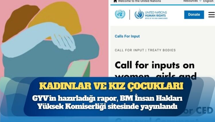 Gazeteciler ve Yazarlar Vakfı’nın hazırladığı “Kaçırılan Mağdurların Ailelerinin Kız Çocukları ve Kadınlar” raporu Birleşmiş Milletler’in sitesinde yayınlandı