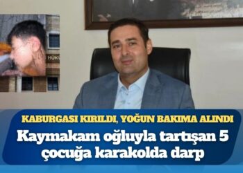 Çocuğun kaburgası kırıldı, yoğun bakıma alındı: Mezitli Kaymakamı oğluyla tartışan 12 yaşındaki beş çocuğa emniyette dayak atmış