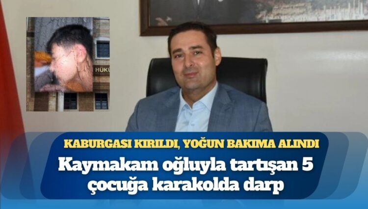 Çocuğun kaburgası kırıldı, yoğun bakıma alındı: Mezitli Kaymakamı oğluyla tartışan 12 yaşındaki beş çocuğa emniyette dayak atmış