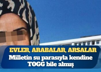 Abonelerin depozito parasını zimmetine geçirdi: Milletin su parasıyla kendine TOGG bile almış