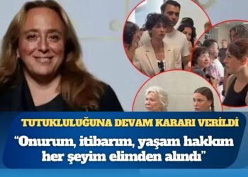 Tutukluluğuna devam kararı verilen Ayşe Barım’ın avukatı Ketenci: “Kardiyoloji altı kalp rahatsızlığı tespit etti, kalp pili önerildi, ölüm riski var”