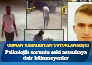 Orman yakmaktan tutuklanmıştı: Psikolojik sorunlu eski astsubaya dair bilinmeyenler