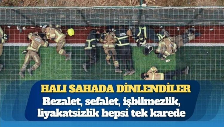 Rezalet, sefalet, işbilmezlik, liyakatsizlik hepsi tek karede