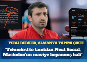 ‘Yerli ve milli’ denilen Selçuk Bayraktar’ın sosyal medya platformu Next Sosyal’in, Mastodon’un birebir kopyası olduğu ortaya çıktı