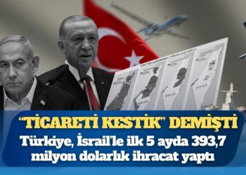 Erdoğan “ticareti kestik” demişti: İsrail’e 393,7 milyon dolarlık ihracat