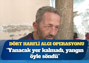 Bursa’daki yangında yaralanan yurttaş: “Yanacak yer kalmadı, yangın öyle söndü”