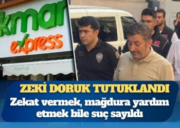 HAKMAR ve TATBAK’ın sahibi Zeki Doruk dahil 22 kişi tutuklandı: Zekat vermek, mağdura yardım etmek bile suç sayıldı