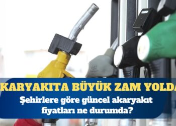 Benzin ve motorine büyük zam bekleniyor