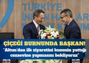 Fahrettin Altun ‘hak aramaya’ hapisteki kuzeninden başlasın