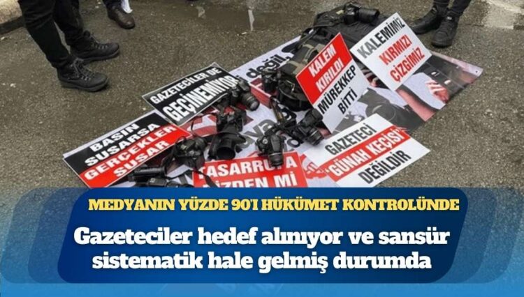 Medyanın yüzde 90’ı AKP’nin kontrolünde