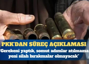 PKK’dan süreç açıklaması: Biz gerekeni yaptık, somut adımlar atılmazsa yeni silah bırakmalar olmayacak