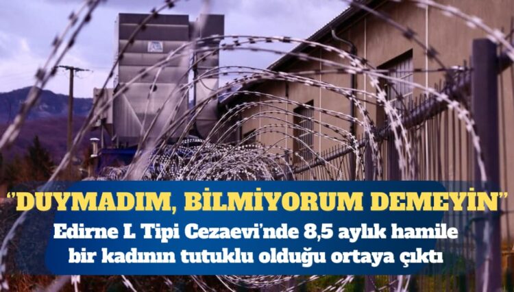 8,5 aylık hamile kadın tutuklandı