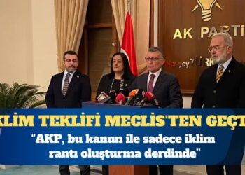 Tartışmalı iklim teklifi TBMM’den geçti