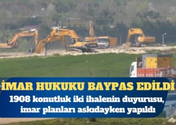 Kanal İstanbul güzergâhında 1908 konutluk iki ihalenin duyurusu, imar planları askıdayken yapıldı