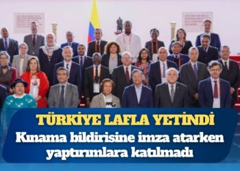 Lafla yetindi: Türkiye İsrail’i kınadı ama yaptırımlara katılmadı