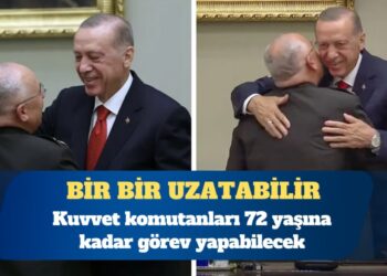 Meclis’ten geçti: Kuvvet komutanları 72 yaşına kadar görev yapabilecek