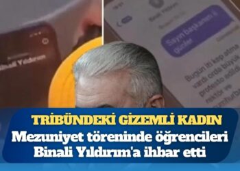 Gizemli kadın öğrencileri Binali Yıldırım’a ihbar etti