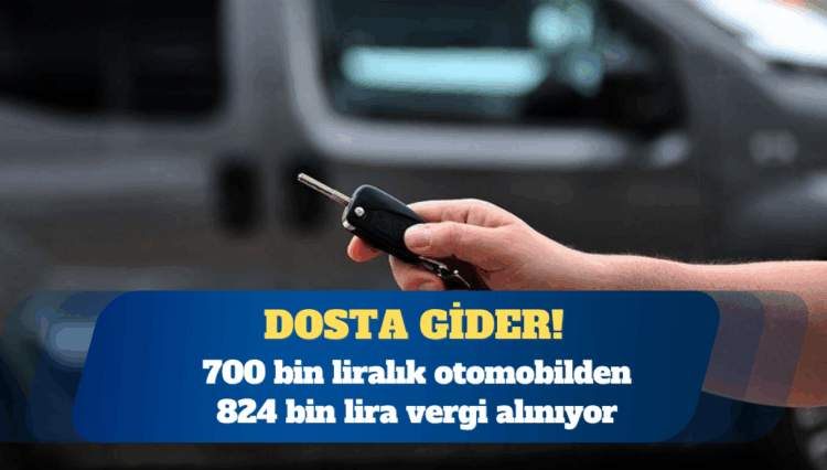 Vergi uzmanı Bingöl: 700 bin liralık otomobilden 824 bin lira vergi alınıyor