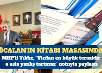 MHP’li Feti Yıldız’ın masasında Öcalan’ın kitabı