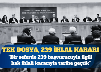 Tek dosya, 239 ihlal kararı: Bir seferde 239 başvurucuyla ilgili adil yargılanma hakkı ve kanunsuz ceza olmaz ilkelerinin ihlali kararıyla tarihe geçtik