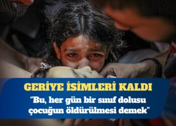 Washington Post listeyi inceledi: Gazze’de her saat başı bir çocuk öldürülüyor; bu ‘her gün bir sınıf dolusu çocuk’ demek