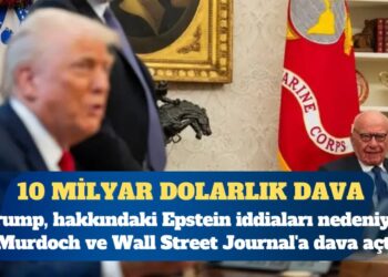 Trump, hakkındaki Epstein iddiaları nedeniyle Murdoch ve Wall Street Journal’a 10 milyar dolarlık dava açtı