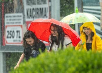 Dokuz il için kuvvetli sağanak yağış uyarısı