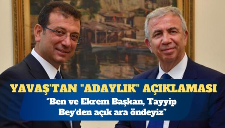 Mansur Yavaş’tan “adaylık” açıklaması: İkimiz de Tayyip Bey’den açık ara öndeyiz
