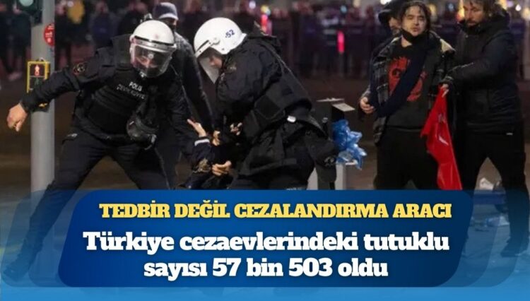 MHP ‘tutuksuz yargılama’ istiyor: Cezaevlerinde 57 bini aşkın tutuklu var