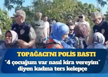 Topağacı, rezerv alanı ilan edilmişti: Mahallelinin direnişine polis müdahalesi