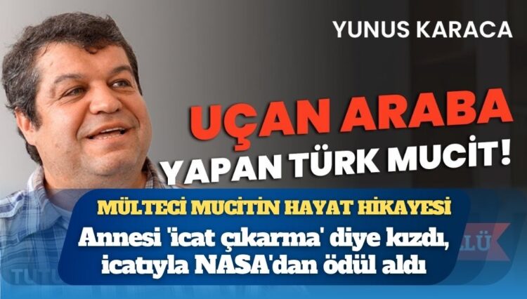 NASA ödüllü: Uçan araba yapan Türk mucit