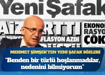 Eleştirilere sessizliğini bozdu: Mehmet Şimşek’ten Yeni Şafak sözleri